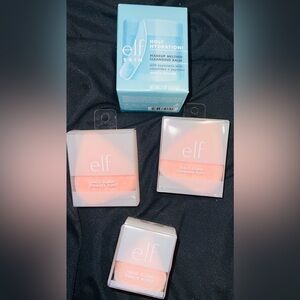 e.l.f. Halo Glow Powder Puff x3 and cleaning balm New bundle